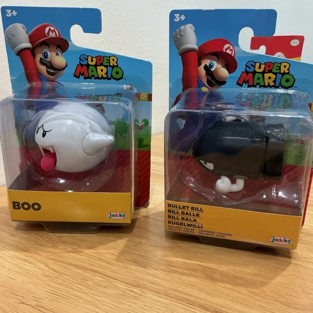 NEW Jakks World of Nintendo Super Mario 2.5-Inch Figures Set of 5 - NEW